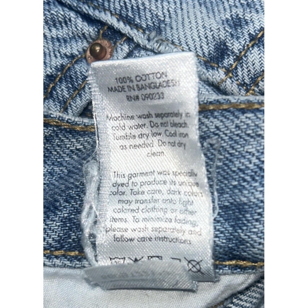 Pacsun Women's Blue High Rise Straight Bootcut Flared Denim Jeans‎ Pants Size 25 - Picture 9 of 12